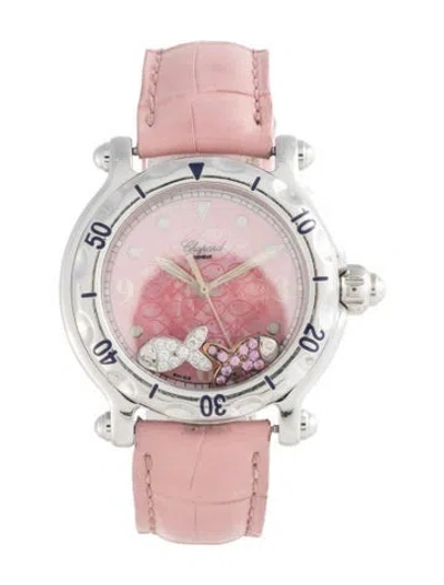 Pre-owned Chopard Happy Sport Watch In Multicolor