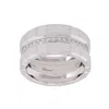 Chopard Ice Cube 18k White Gold Diamond Ring In Metallic