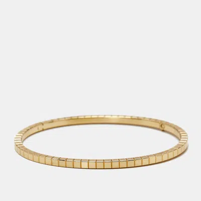 Pre-owned Chopard Ice Cube 18k Yellow Gold Bracelet