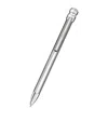 Chopard Ice Cube Ballpoint Pen In Silver