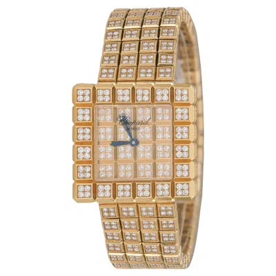 Pre-owned Chopard Ice Cube Diamond Watch In Multi
