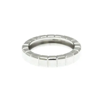 Pre-owned Chopard Ice Cube Gold Ring Jewelry () In Silver