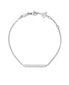 Chopard 18kt White Gold Ice Cube Pure Bracelet In Gray