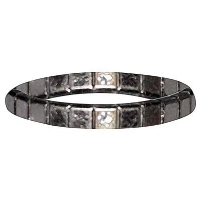 Chopard Ice Cube Pure Diamond Ring In Silver 18kt White Gold In Black
