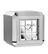 Chopard Ice Cube Table Clock In Silver