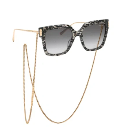 Pre-owned Chopard Ikch353 03ku Avana Nera Grigia 54/19/135 Women's Sunglasses