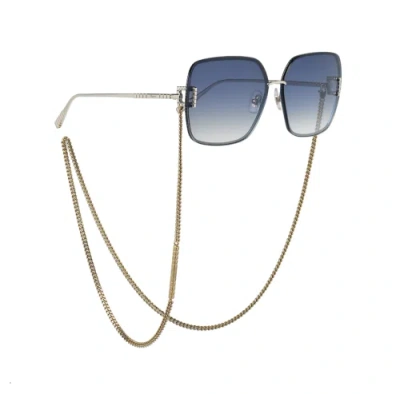 Pre-owned Chopard Ikchf72 Snaz Oro Chiaro C/parti Colourate 62/13/135 Woman Sunglasses In Gold