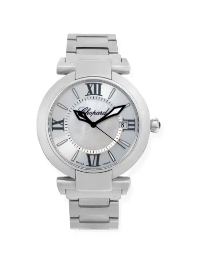 Pre-owned Chopard Imperiale 40mm Watch In Silver