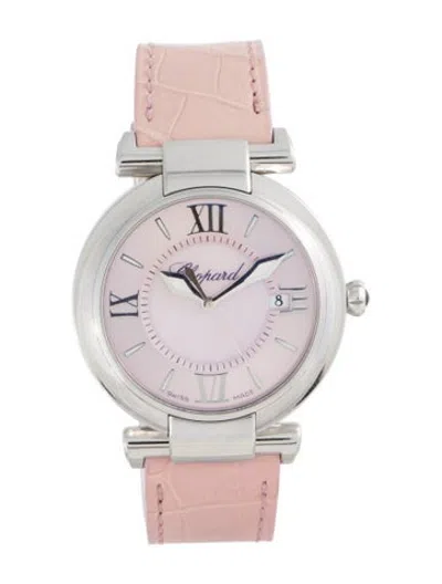 Pre-owned Chopard Imperiale La Vie En Rose Watch In Multicolor