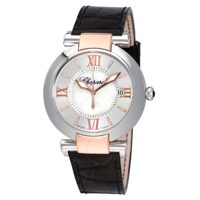 Chopard Imperiale Mother Of Pearl Dial Ladies Watch 388532-6001 In Neutral