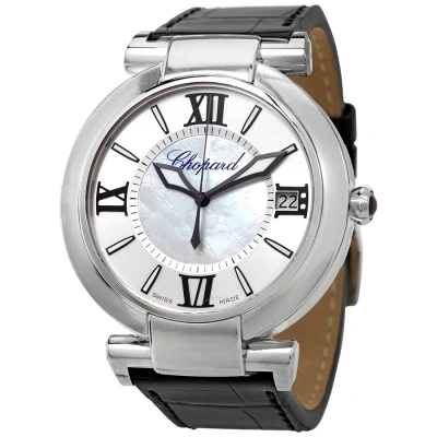 Chopard Imperiale Silver Mother Of Pearl Dial Men's Watch 388531-3009 In Multi