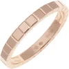 Chopard K18pg Ice Cube Ring In Gold
