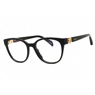 Chopard Ladies Black Round Eyeglass Frames Vch356s