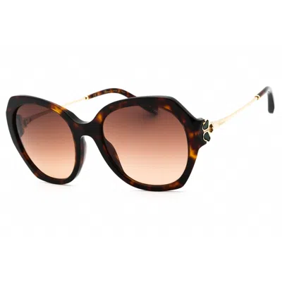 Chopard Ladies Brown Oversized Sunglasses Sch354v In ["brown"]