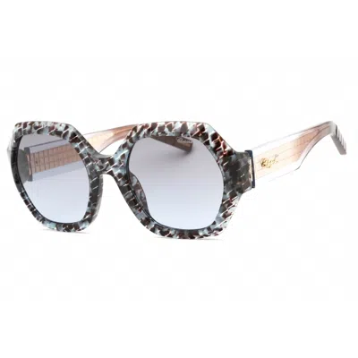 Chopard Ladies Brown Oversized Sunglasses Sch362m In ["brown"]