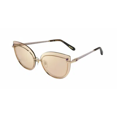 Chopard Ladies' Sunglasses  Schd41s648fcg  64 Mm Gbby2 In Metallic