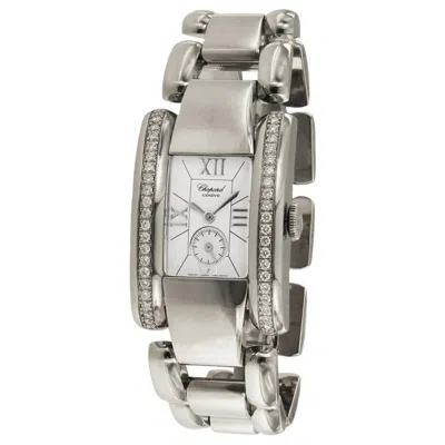 Pre-owned Chopard Lastrada Diamond Stainless Steel Watch 418415 In Multi