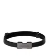 Chopard Leather Heritage Bracelet In Black