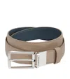 Chopard Leather Reversible Belt In Brown