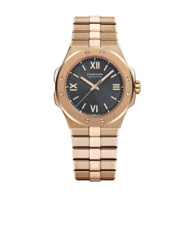 Chopard Logo Premium Watch In Nude