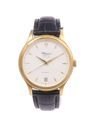Pre-owned Chopard L.u.c Classic 36mm Watch In White
