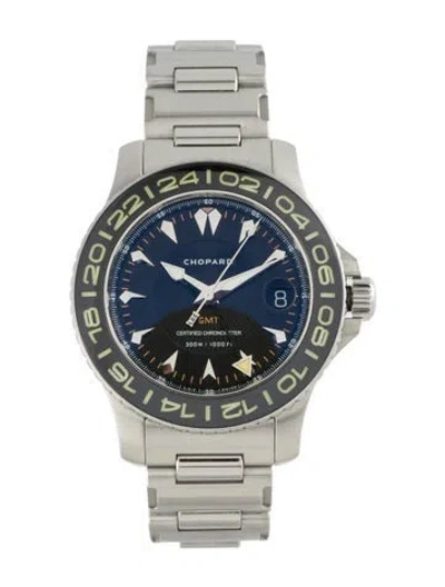 Pre-owned Chopard L.u.c. Pro One Gmt Watch, 42mm In Multicolor