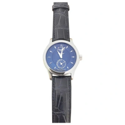 Chopard Luc Quattro Hand Wind Blue Dial Men's Watch 161863-1001 In Gray