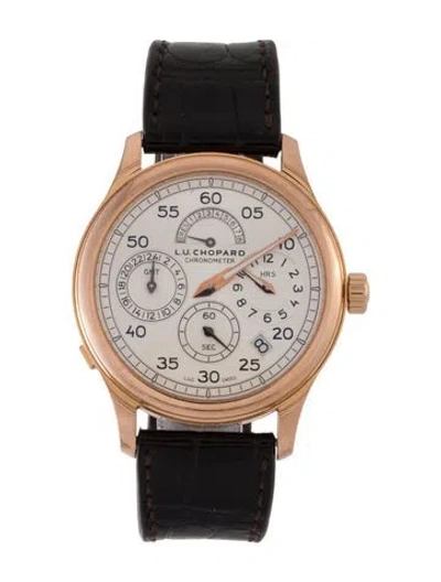 Pre-owned Chopard L.u.c Regulator In Multi