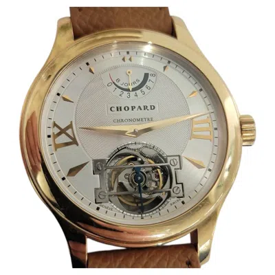 Pre-owned Chopard Luc Tourbillon 18k Gold Limited Edition Mens 40mm Manual Wind C2000s Aa1 In Multi