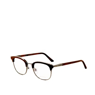 Chopard Men's 51 Mm Ruthenium Eyeglasses In Silver