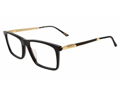 Chopard Men's 55 Mm Shiny Black Eyeglasses In Multi