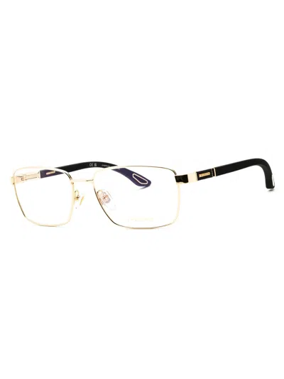 Chopard Demo Rectangular Men's Eyeglasses Vchg88 301y 57 In Black