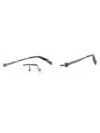 Chopard Men's Rectangular Metal Eyeglasses In White