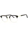 Chopard Men's Vchg59v 51mm Optical Frames In Black