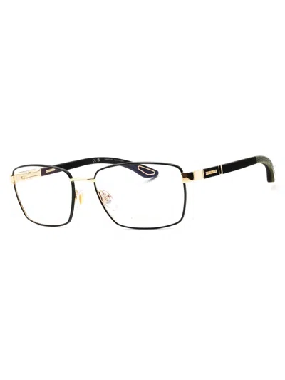 Chopard Metal Rectangular Men's Eyeglasses In Black
