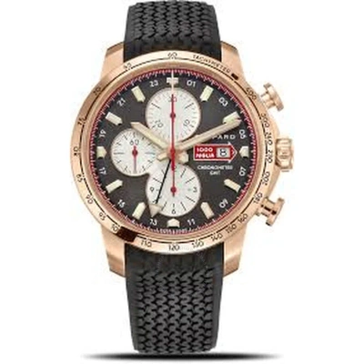 Chopard Mille Miglia 18kt Rose Gold Anthracite Dial Men's Watch 161292-5001 In Black