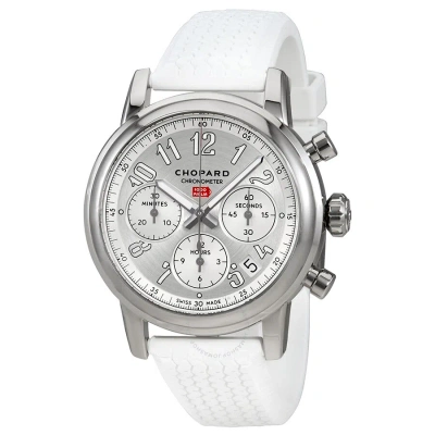 Chopard Mille Miglia Chronograph Silver Dial Watch 168588-3001 In White
