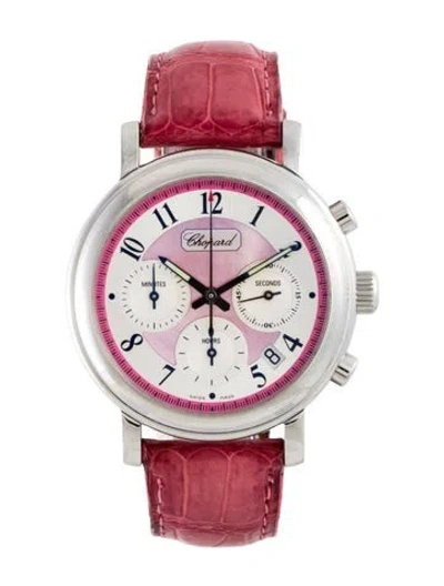 Pre-owned Chopard Mille Miglia "elton John Aids Foundation" Watch In Multi