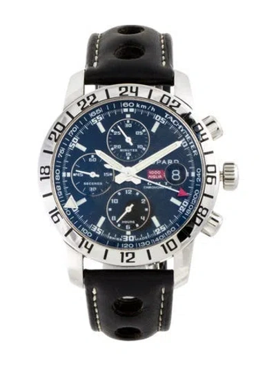Pre-owned Chopard Mille Miglia Gmt Watch In Multicolor