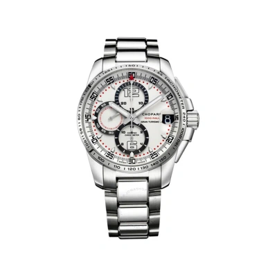 Chopard Mille Miglia Gt Xl Chronograph White Dial Men's Watch 15-8459-3002 In Metallic