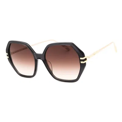 Chopard Mini Transparent Sunglasses In Brown