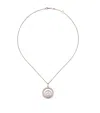 Chopard Mixed Gold And Diamond Happy Spirit Necklace In Gold