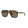 Chopard Geometric Sunglasses Sch374 700 P In Brown