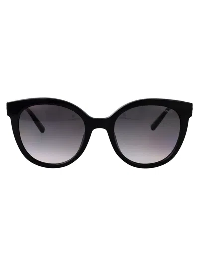 Chopard Nero Lucido Titanium Sunglasses In Black