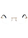 Chopard Sleek Rectangular Eyeglasses For Men In Neutral