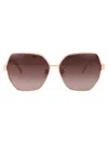 Chopard Oro Ramato Lucido Titanium Sunglasses