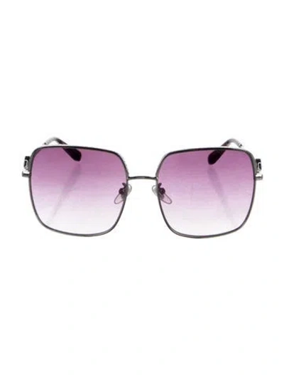 Pre-owned Chopard Oversize Gradient Sunglasses In Purple