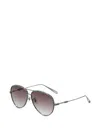 Chopard Pilot-frame Sunglasses In Green