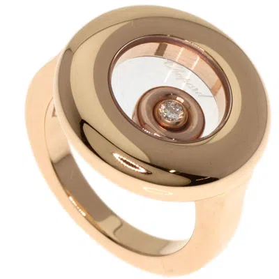 Pre-owned Chopard Pink Gold (18k) Band Ring () In Multi