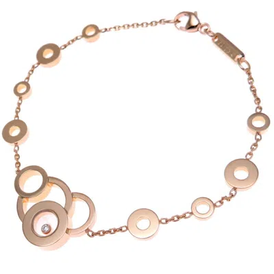 Pre-owned Chopard Pink Gold (18k) Charm Bracelet () In Multi